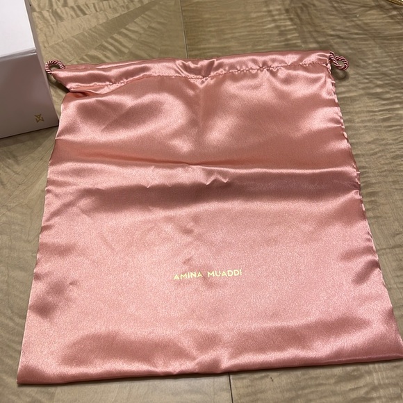 Amina Muaddi Rosie light pink pump size 39.5 excellent condition - Picture 7 of 10